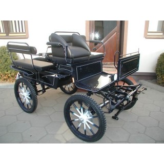 Wagonnette pour un ou deux poneys