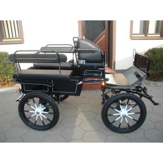 Wagonnette pour un ou deux poneys