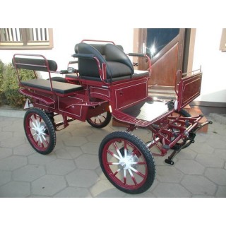 Wagonnette pour un ou deux poneys