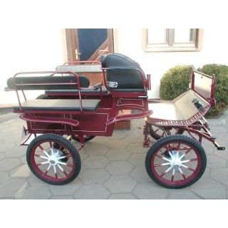 Wagonnette pour un ou deux poneys
