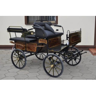 Wagonnette pour un ou deux poneys