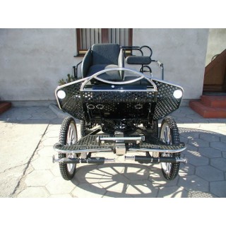 voiture marathon compétition attelage chevaux