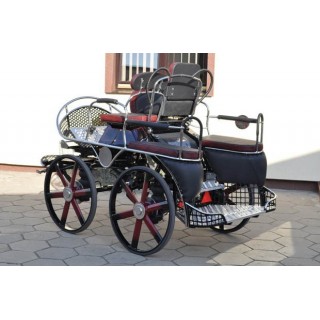 voiture attelage hippomobile cheval marathon