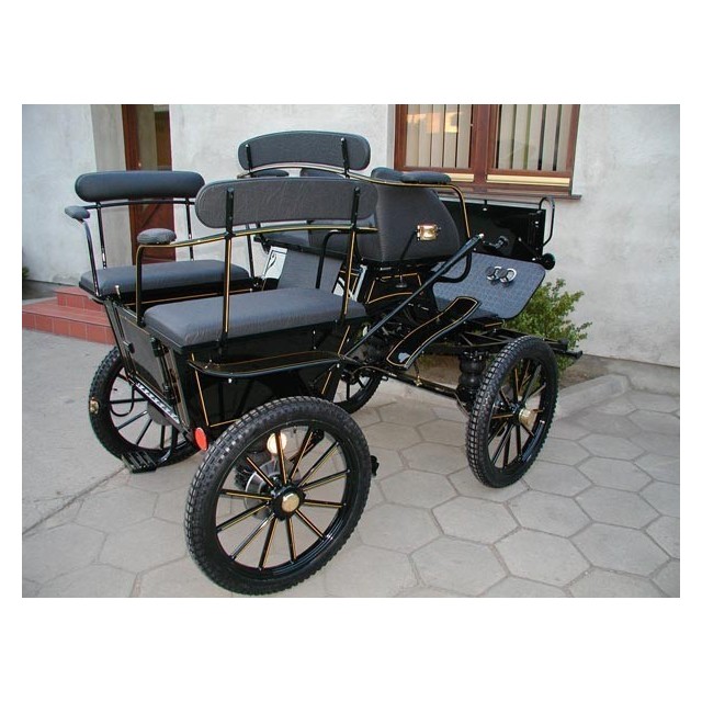 voiture hippomobile wagonnette pour atteler des chevaux