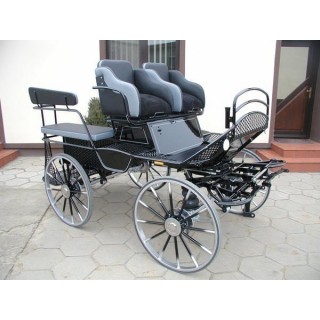 voiture attelage hippomobile marathon loisir avec roue  pneumatique