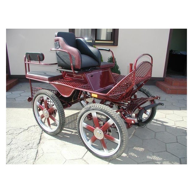 02175 Voiture attelage cheval