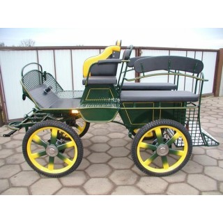 voiture attelage chevaux ou anes