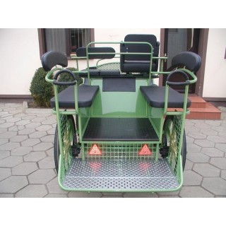 voiture attelage chevaux ou anes