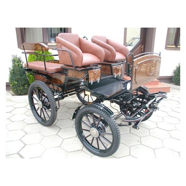 voiture hippomobile wagonnette pour atteler des chevaux