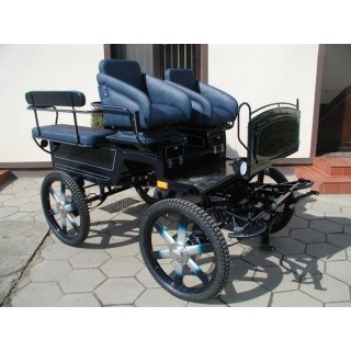 voiture hippomobile wagonnette pour atteler des chevaux