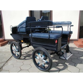 voiture hippomobile wagonnette pour atteler des chevaux