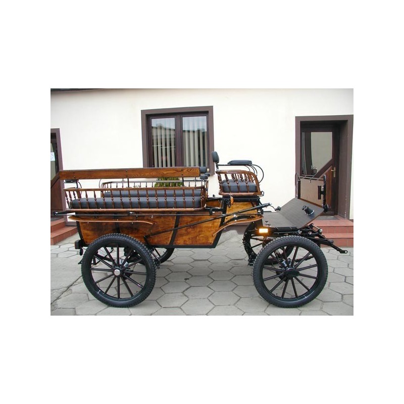 voiture hippomobile wagonnette pour atteler des chevaux