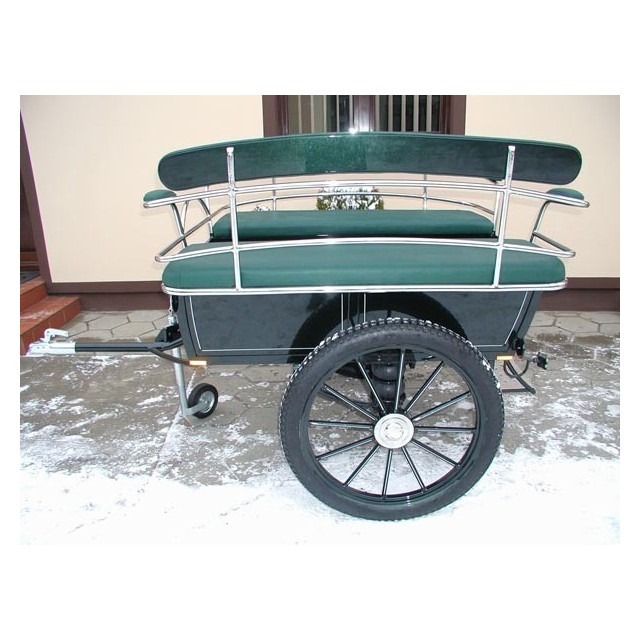 remorque pour voiture d'attelage hippomobile