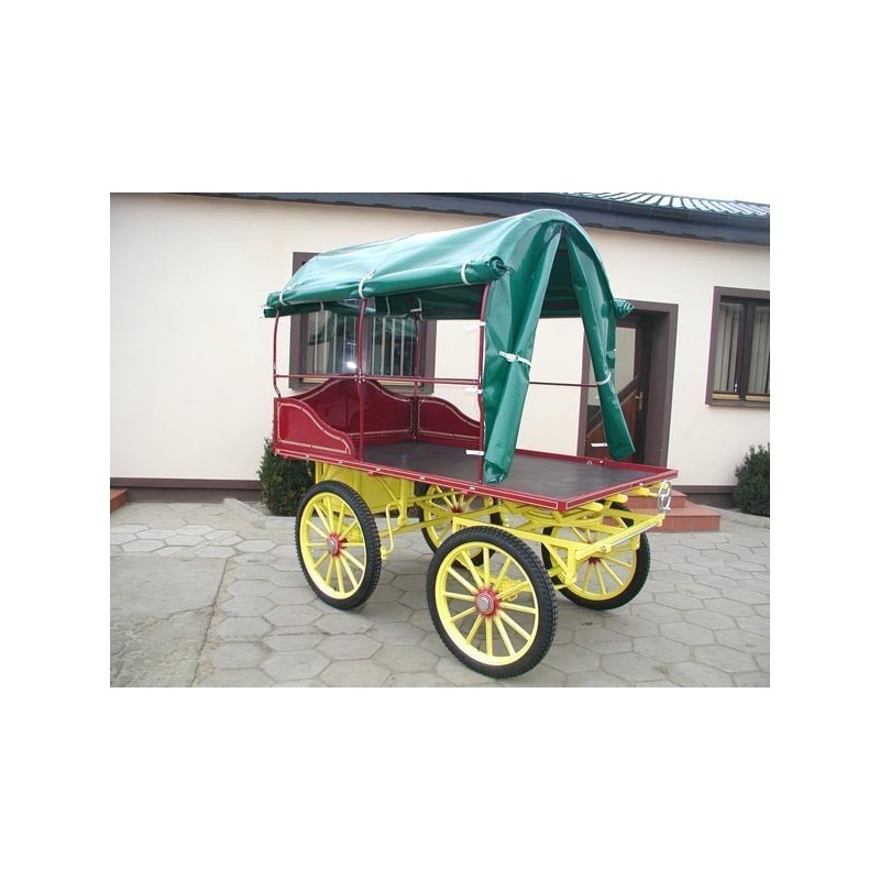 voiture utilitaire à traction animale