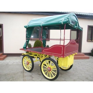 voiture utilitaire à traction animale