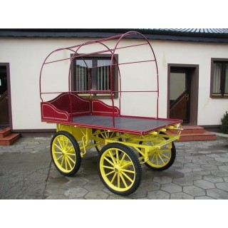 voiture utilitaire à traction animale