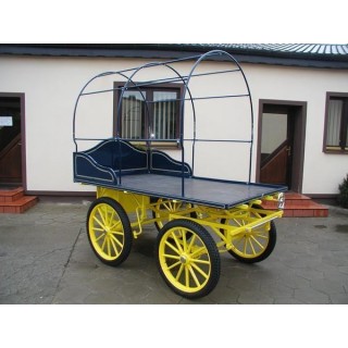 voiture utilitaire à traction animale