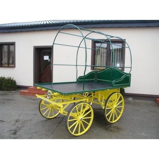 voiture utilitaire à traction animale