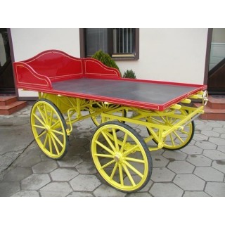 voiture utilitaire à traction animale