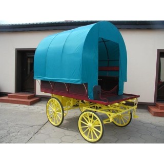 voiture utilitaire à traction animale
