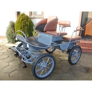 voiture attelage marathon training poneys