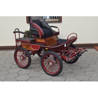 voiture attelage marathon training poneys