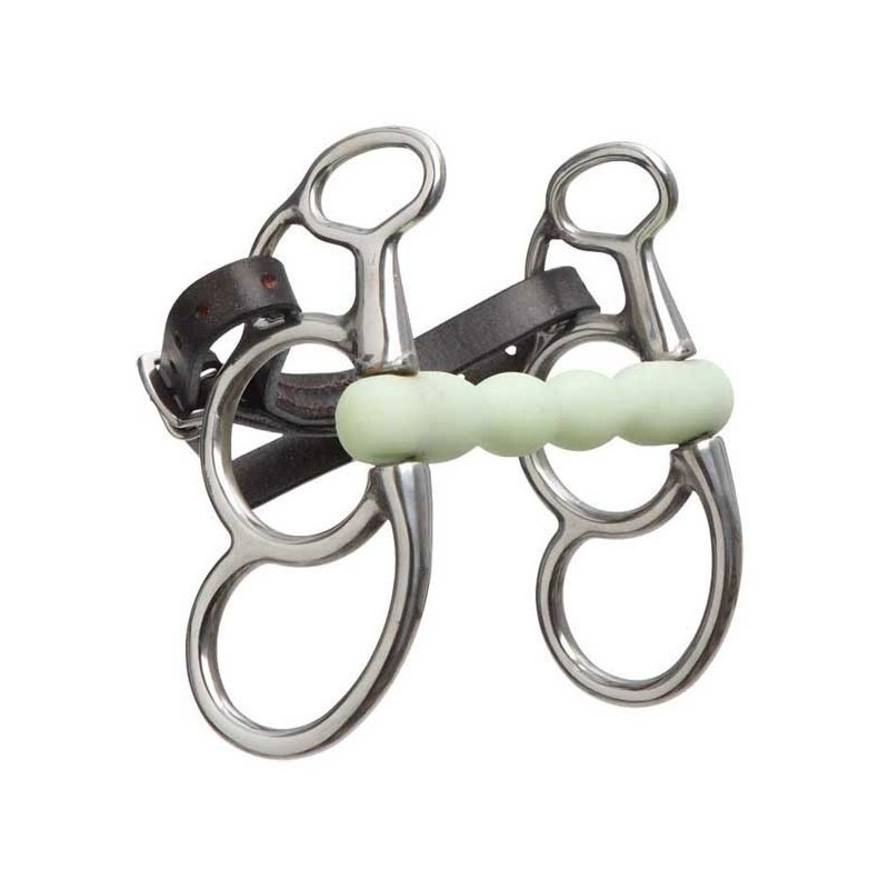 Mors papillon canon plastique pour chevaux de Zilco