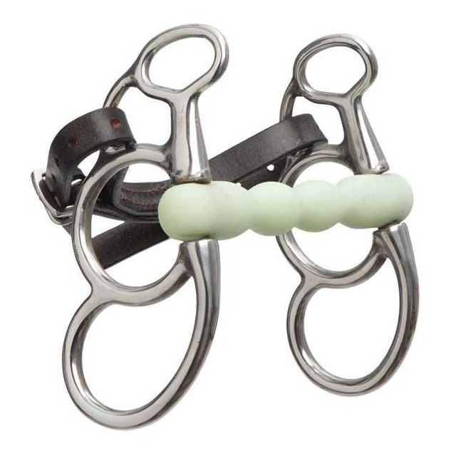 Mors papillon canon plastique pour chevaux de Zilco