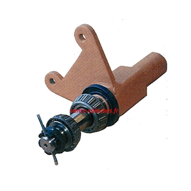 Support de roue pour essieux attelage