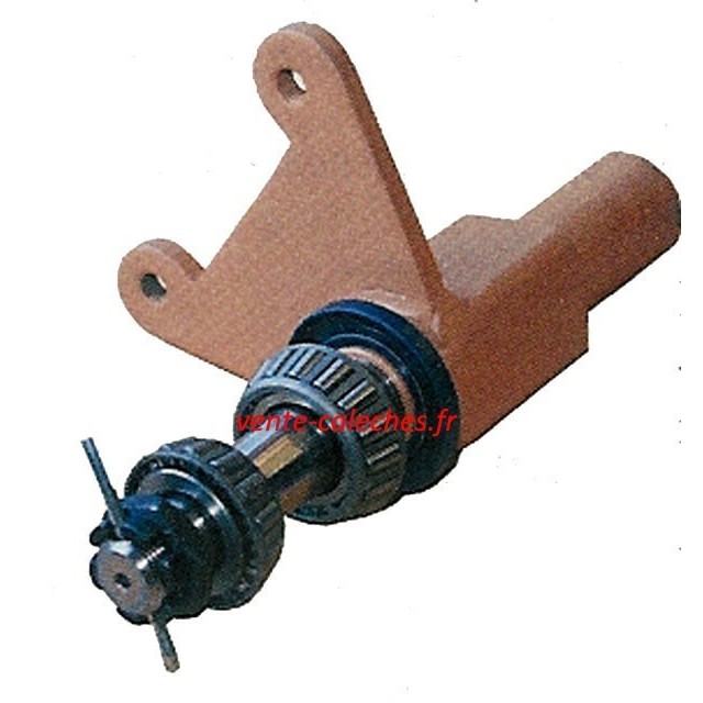 Support de roue pour essieux attelage