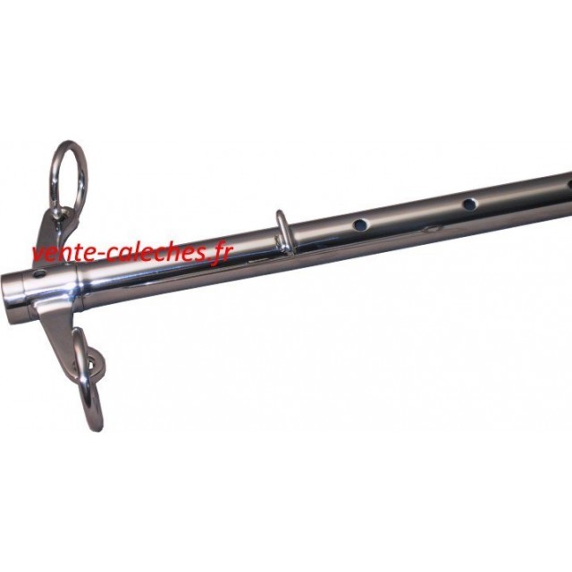 Trompe de timon inox pivotant