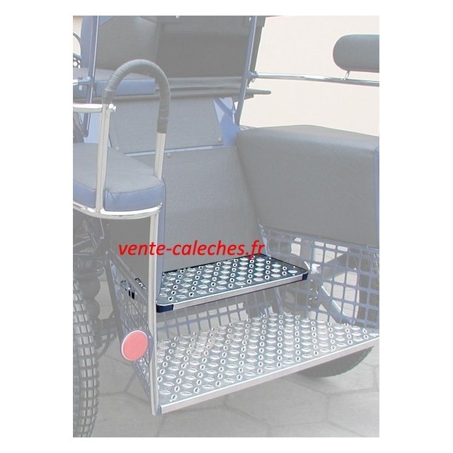 Marche pied de voiture hippomobile