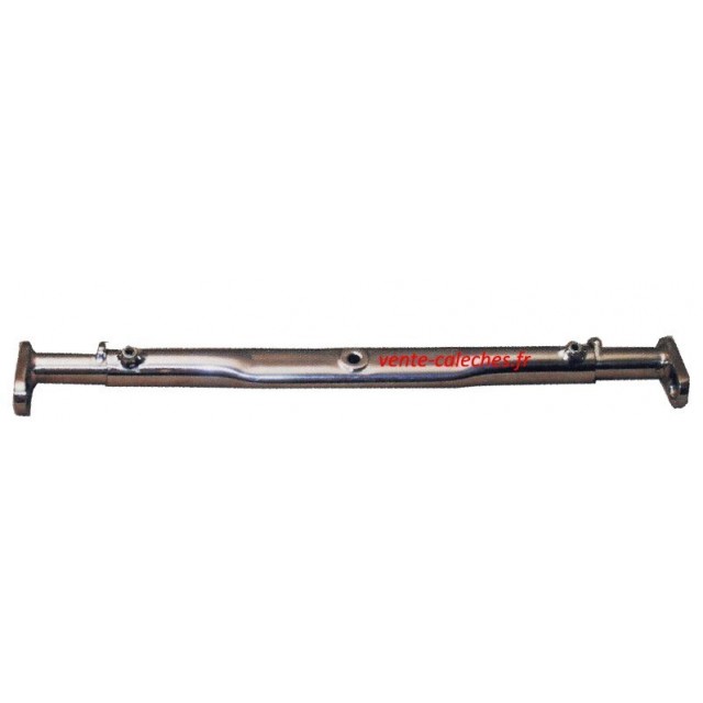 Palonniers inox réglable 57 à 67 cm pour voiture hippomobile