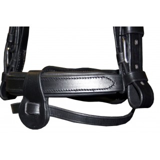 Noseband en cuir
