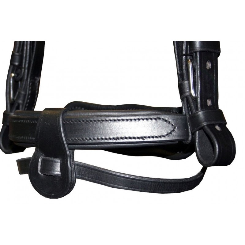 Noseband en cuir